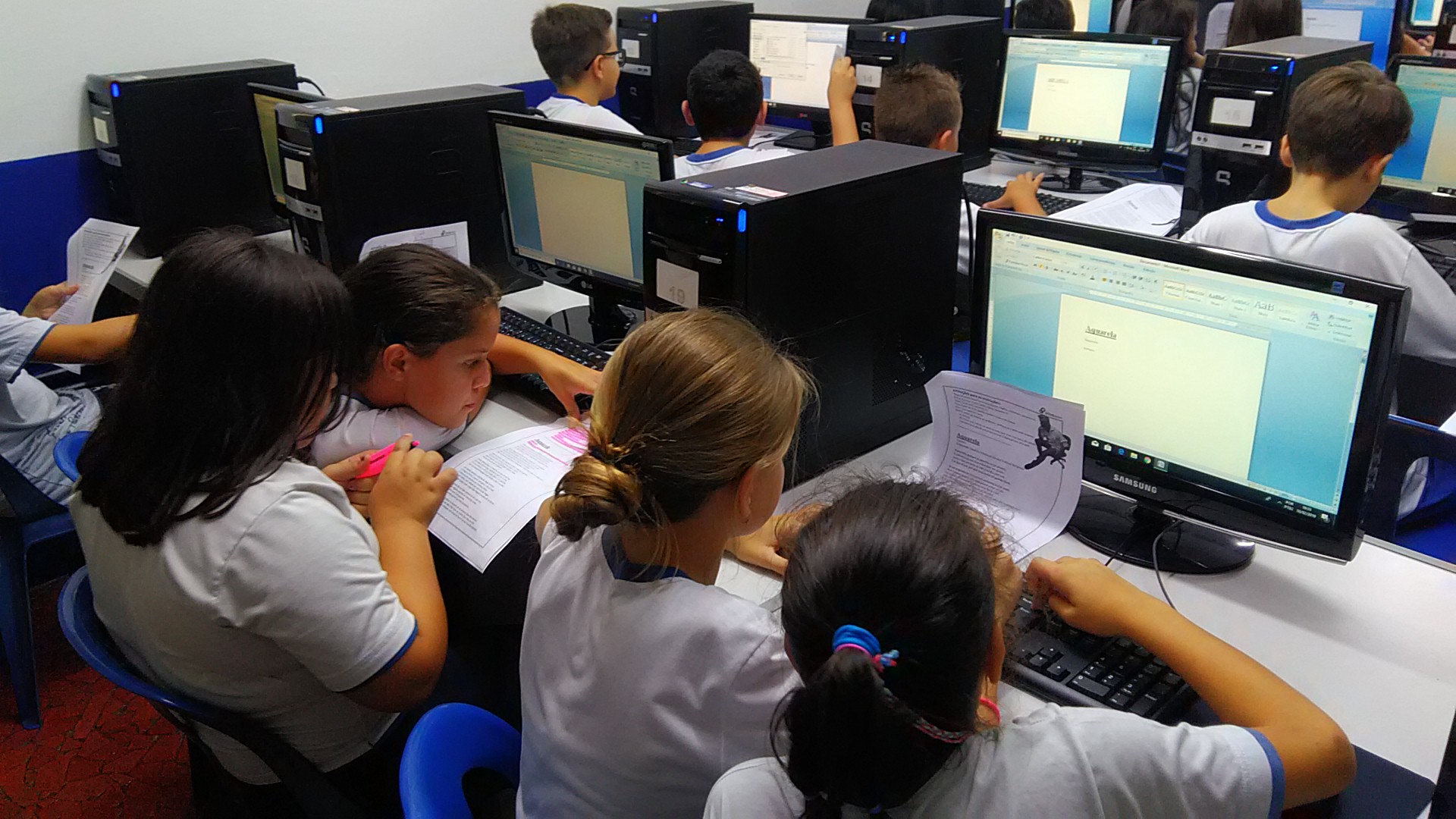 3º, 4º e 5º anos do Ensino Fundamental – Aula de Informática ...